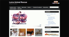 Desktop Screenshot of lorca-animal.com